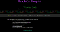 Desktop Screenshot of beachcathospital.com